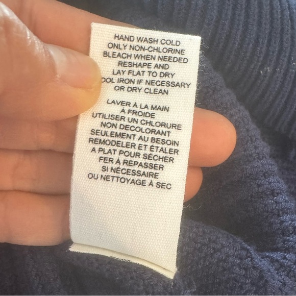 for the Republic Navy blue & red V-Neck Sweater Americana for the USA size L - Picture 9 of 9